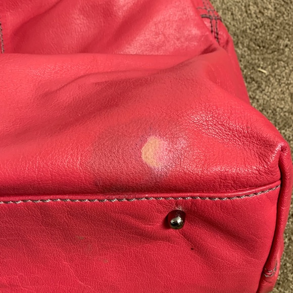 BCBGMAXAZRIA Vibrant Pink Tote - Picture 4 of 10